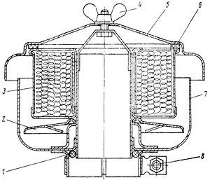 Работа с воздухоочистителем